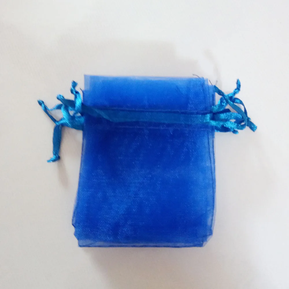 1000pcs Royal Blue Gift Bags For Jewelry And Packaging Organza Bag Drawstring Wedding/Woman Storage Display Pouches | Украшения и