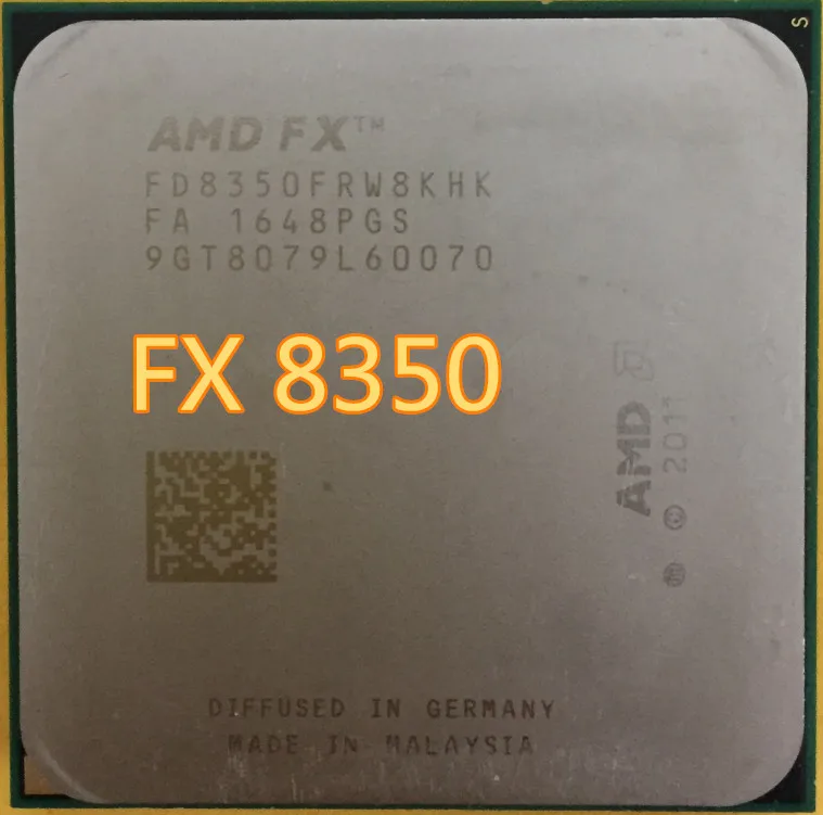 AMD FX 8350 fx 125W AM3 + Восьмиядерный процессор 4 0 ГГц для настольного компьютера может