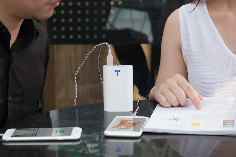 Yoobao 10000 мА/ч Дополнительный внешний аккумулятор для Xiaomi mi батарея Tesla ni