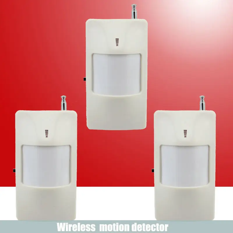 Бесплатная доставка 3 шт. 433 МГц Беспроводной Инфракрасный детектор Движения PIR
