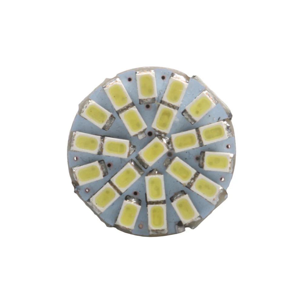 2 шт. 1157 22SMD Автомобильный светодиодный светильник P21W BAY15D 12 V авто Тормозная лампа