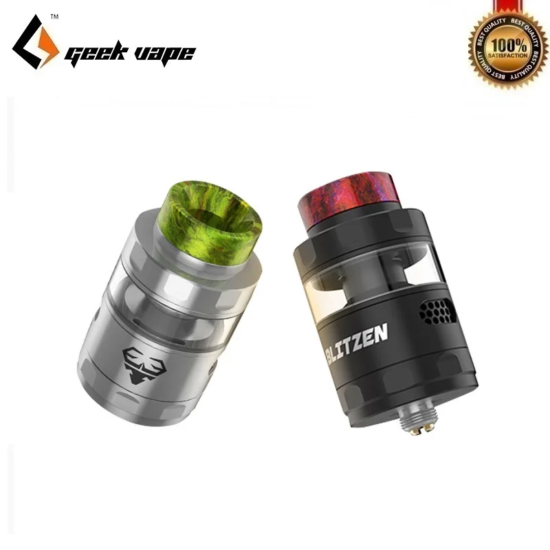 Оригинальный атомайзер GeekVape Blitzen RTA диаметром 5 м 24 мм поддерживает двойную и