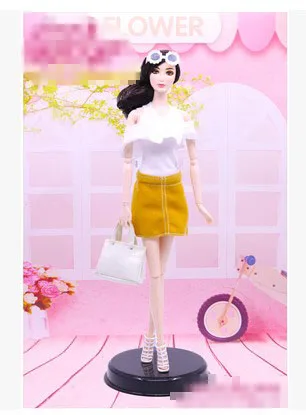 i a dress only Кукла красивое платье новые стили Новая мода для куклы BB 1:6 BBI602 - Цвет: i a dress only