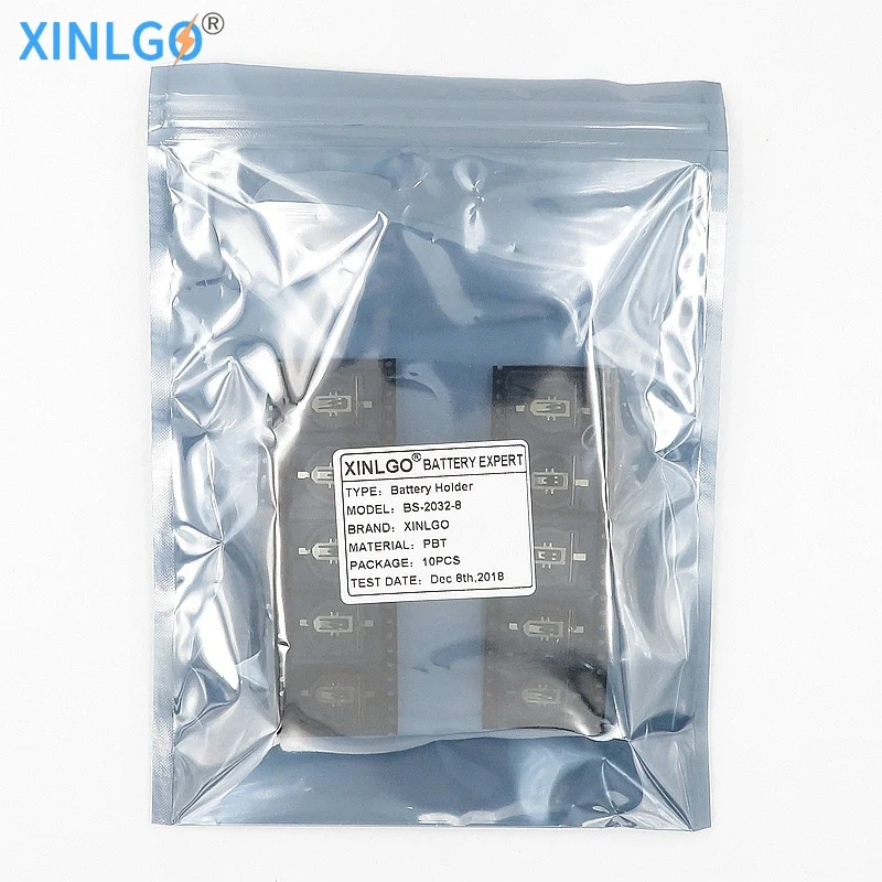 10PCS BS-1220-2 Button Battery Holder 50pcs CR1220 Cell Case Temperature Resistance 300 Degrees | Электроника