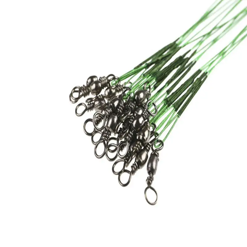 60 шт. рыболовные приманки с покрытием из нержавеющей стали|leader wire|stainless steel coatedwire leader |