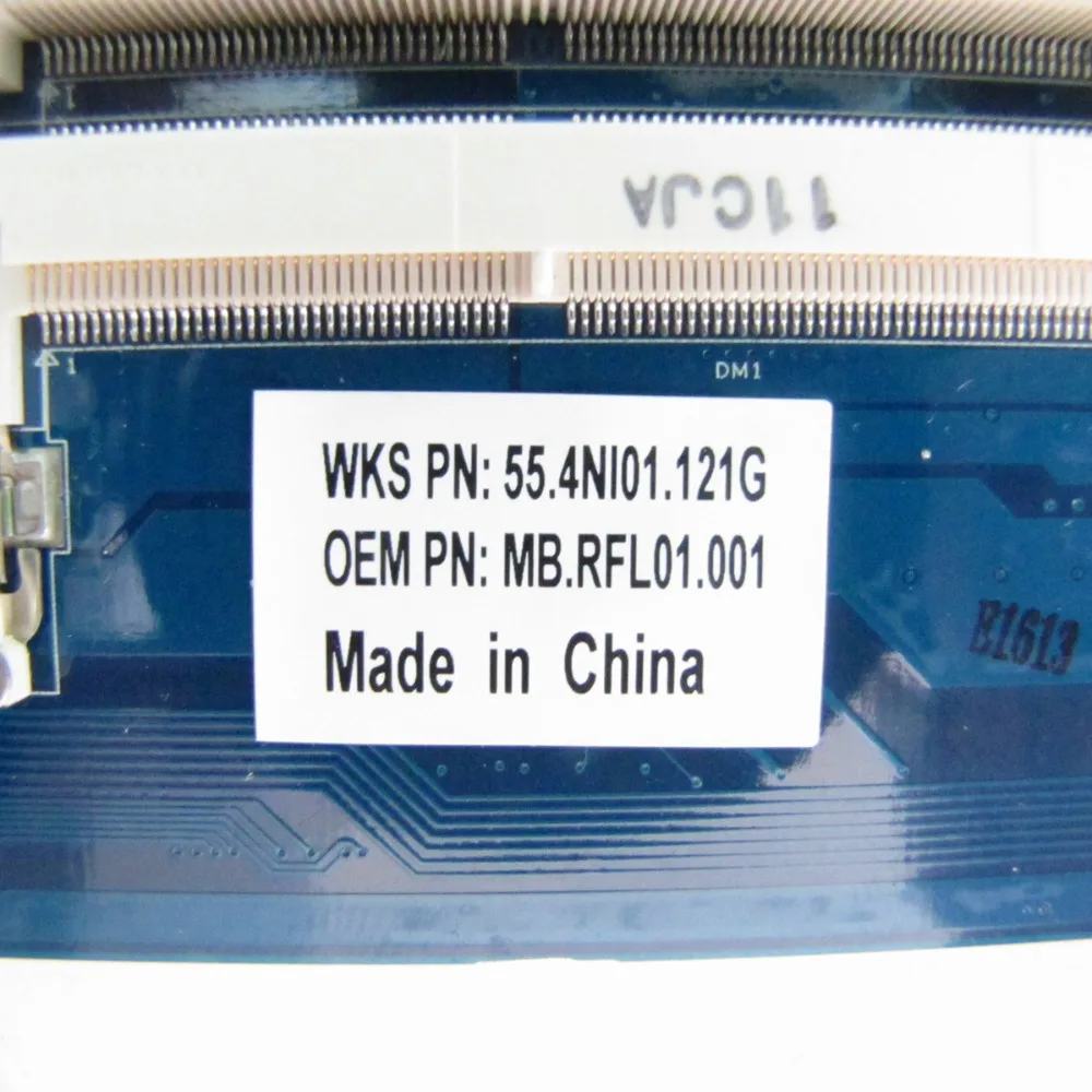 Материнская плата NOKOTION MB. RFL01.001 MBRFL01001 48.4NI01.01M для ноутбуков Acer aspire 4743 4743G HM55 GT540M 1 Гб