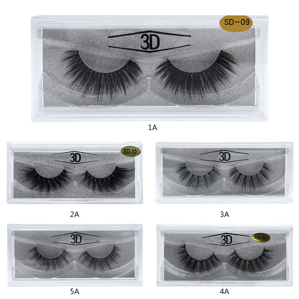 1 пара гиперболических накладных ресниц натуральные водостойкие ресницы длинный