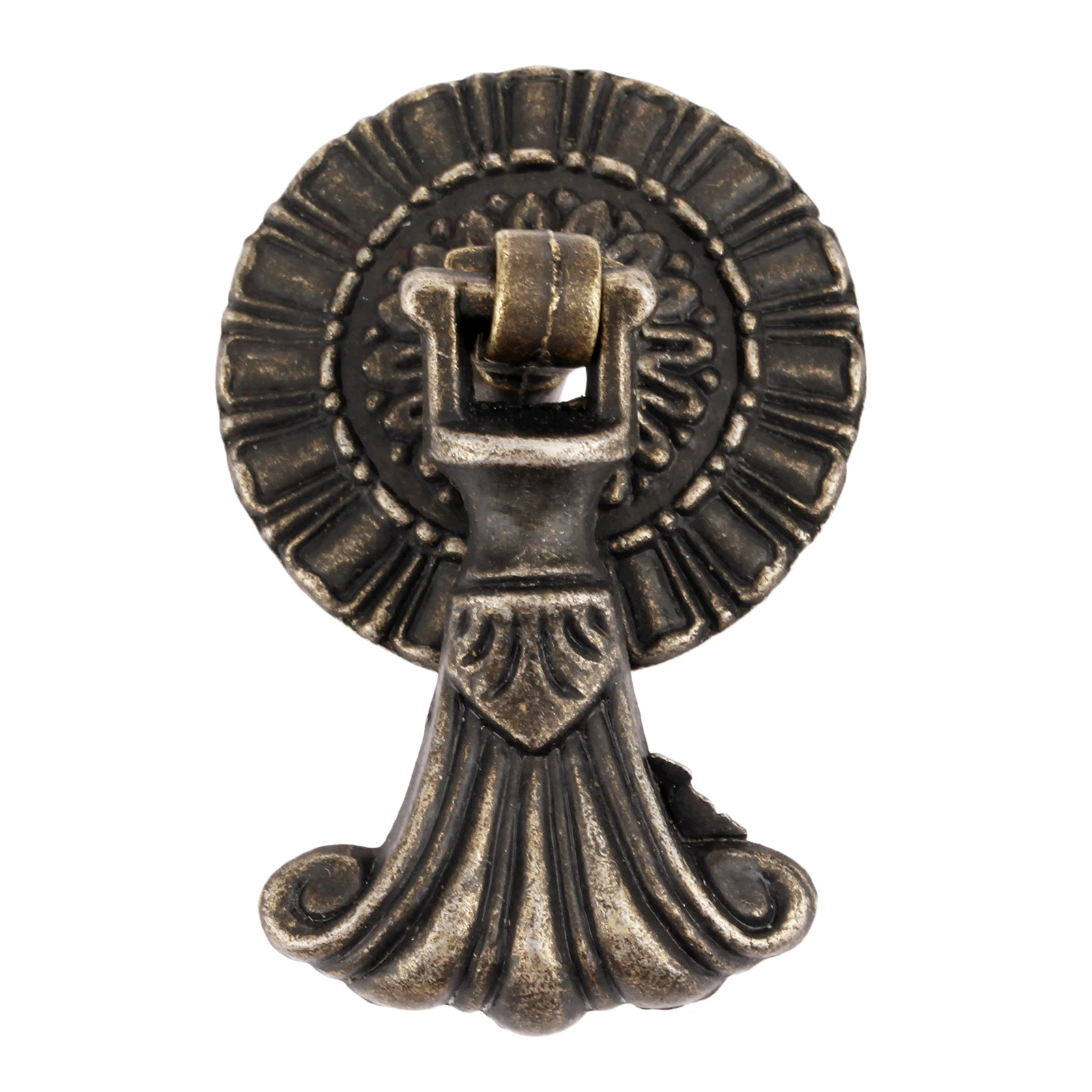 DRELD 1Pc Zinc Alloy Furniture Handle Antique Drawer Knobs Kitchen Cabinet Cupboard Door Handles Pull Fittings | Обустройство дома