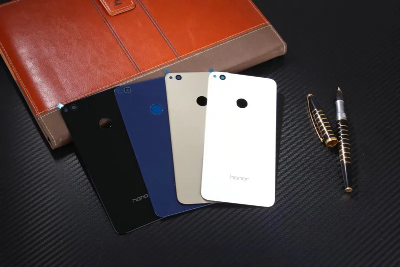 Стеклянный чехол для Honor 8lite Huawei 8 Lite задняя крышка аккумулятора запасные