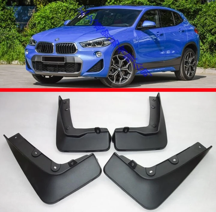 Для BMW X2 F39 2018 2019 4 шт. брызговики крыло комплект брызговик Mudguard стайлинга