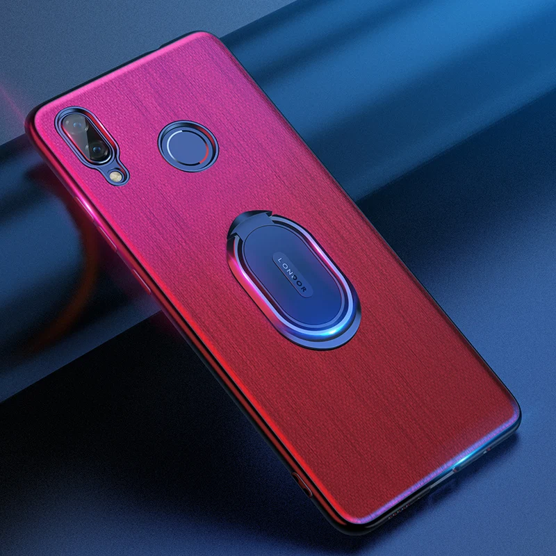 Чехол для Huawei Nova 2 s 3 чехол Fundas анти-капля силиконовый ПК магнитное кольцо
