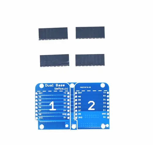 NodeMCU ESP8266 для Arduino Wemos D1 щит с двойной розеткой базой WeMos Mini Arduino|nodemcu esp8266|nodemcu d1nodemcu d1