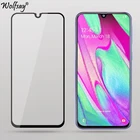 Полное покрытие, закаленное стекло для Samsung Galaxy A40, защита для экрана, полностью клеевое Защитное стекло для Samsung A40, стекло для телефона A405FDS