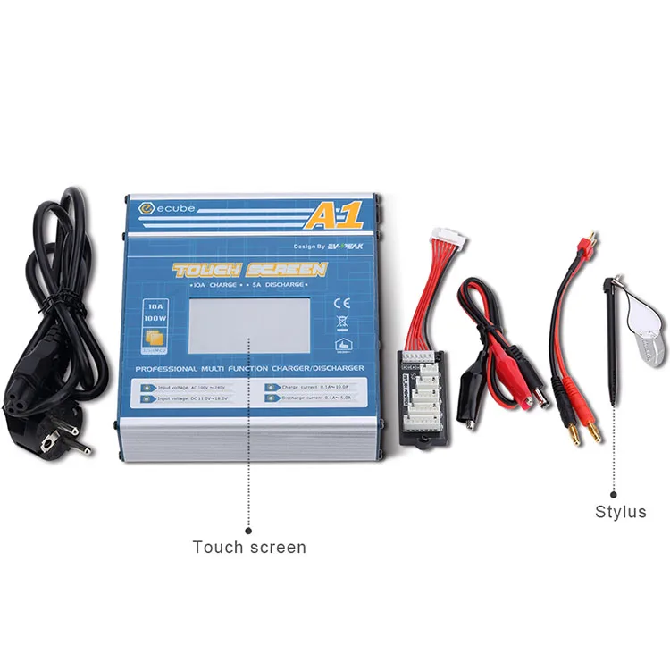 Оригинальный 100% ev-пик A1 RC lipo баланса Зарядное устройство 100 Вт AC DC баланс USB