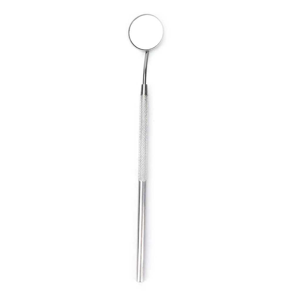 

JETTING 1Pc Stainless Steel Dental Mirror Dentist Handle Tool for Teeth Cleaning Inspection