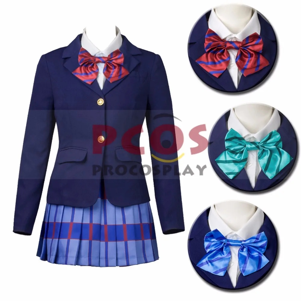 LoveLive! Otonokizaka Academy Kousaka Honoka/Ayase Eli/Маки нисикино Комбинезон Униформа костюм и