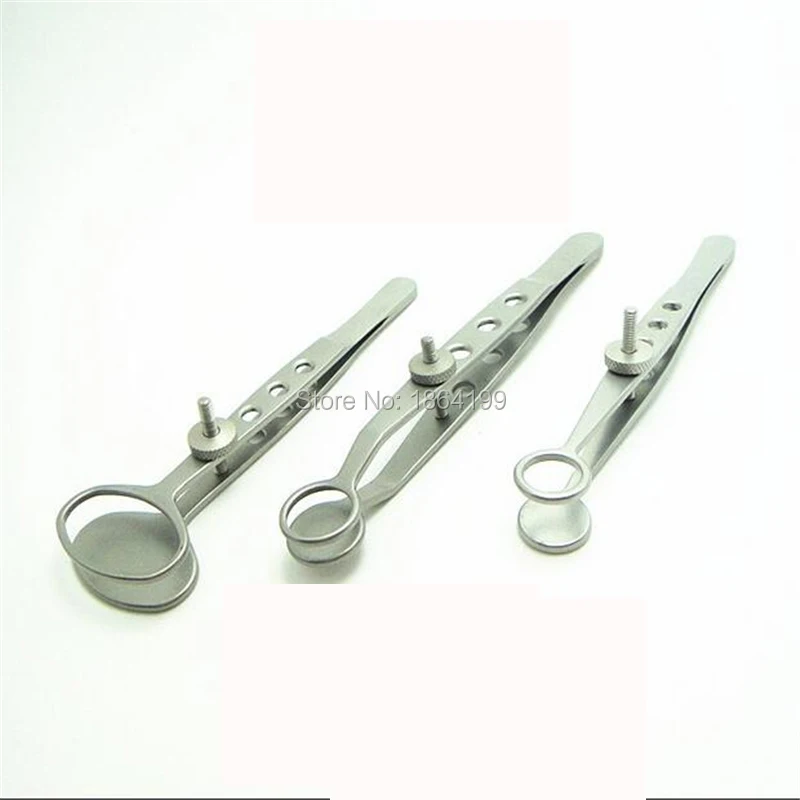 Медицинская офтальмология из нержавеющей стали 3 размера S / M L|clip folder|clip steelclip