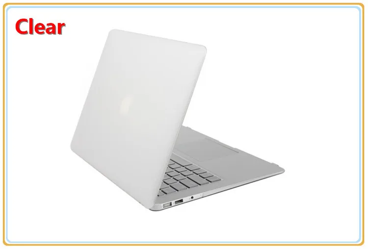 Матовый чехол для Macbook ноутбука 12 дюймов Air 11 13 Pro 15 3 дюйма 4 опт бесплатная