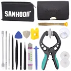 Набор инструментов для ремонта и открытия экрана мобильного телефона, отвертка, плоскогубцы, набор инструментов для разборки для Samsung, iPhone, 38 в 1