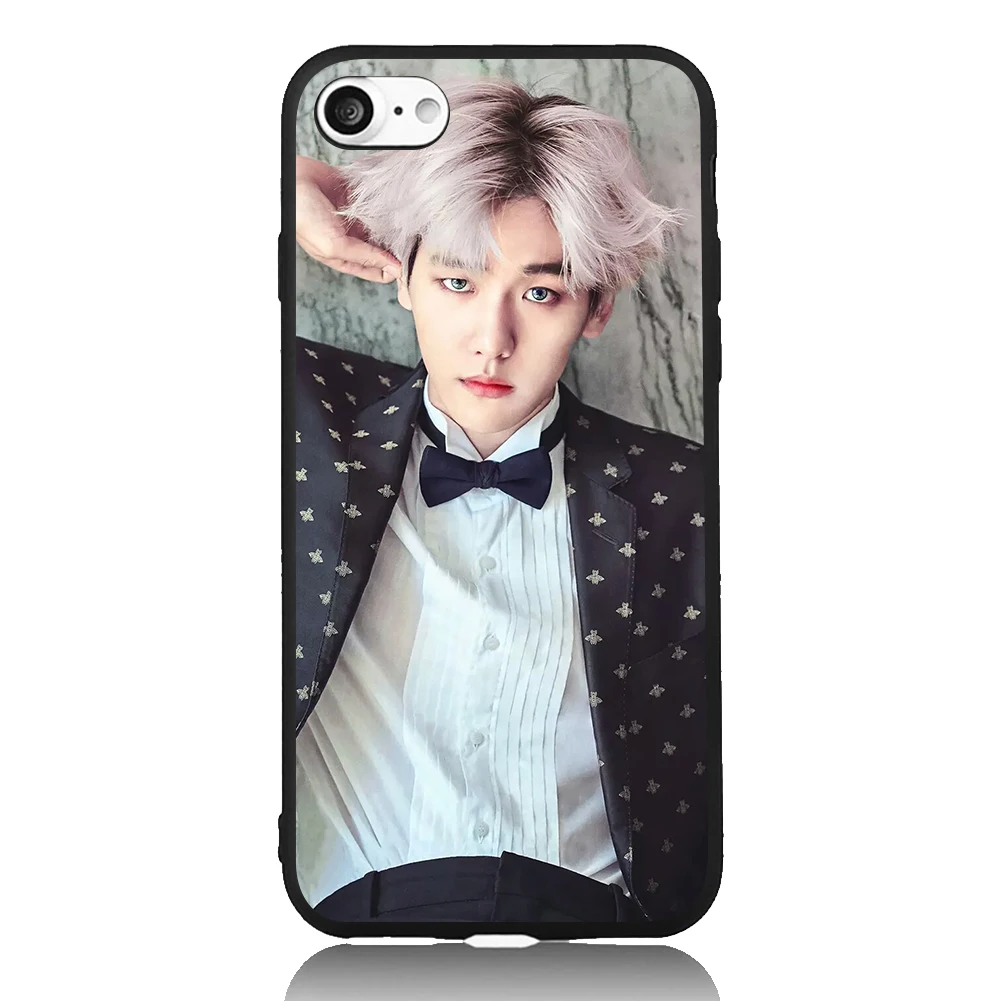 Рыжий кот EXO Love Me правой Корея звезда музыка Книги по искусству для iPhone 6 S 7 Plus ТПУ