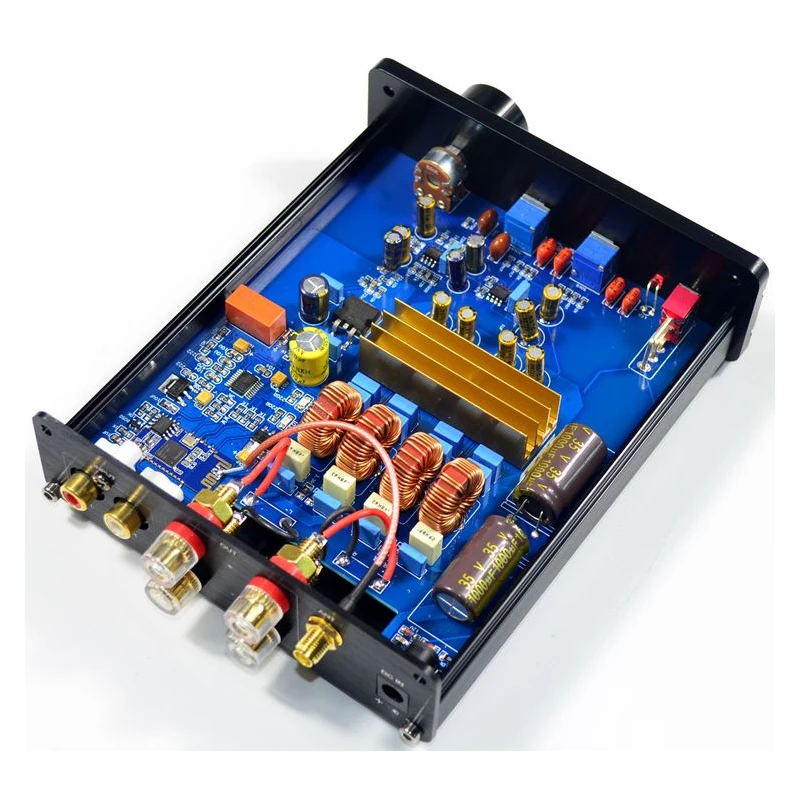 Цифровой усилитель мощности Class D TPA3116D2 2 0 двухъядерный 100 Вт * QCC3003 Bluetooth 5 PCM5102 DAC