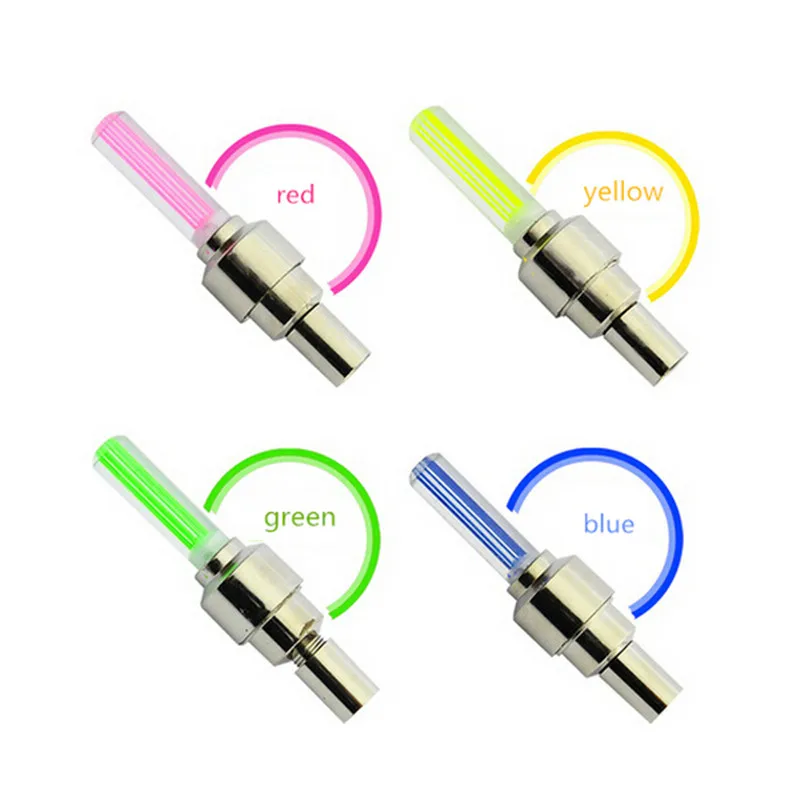 Новинка 2018 светодиодные велосипедные фары 5 шт./компл. колеса шины клапан