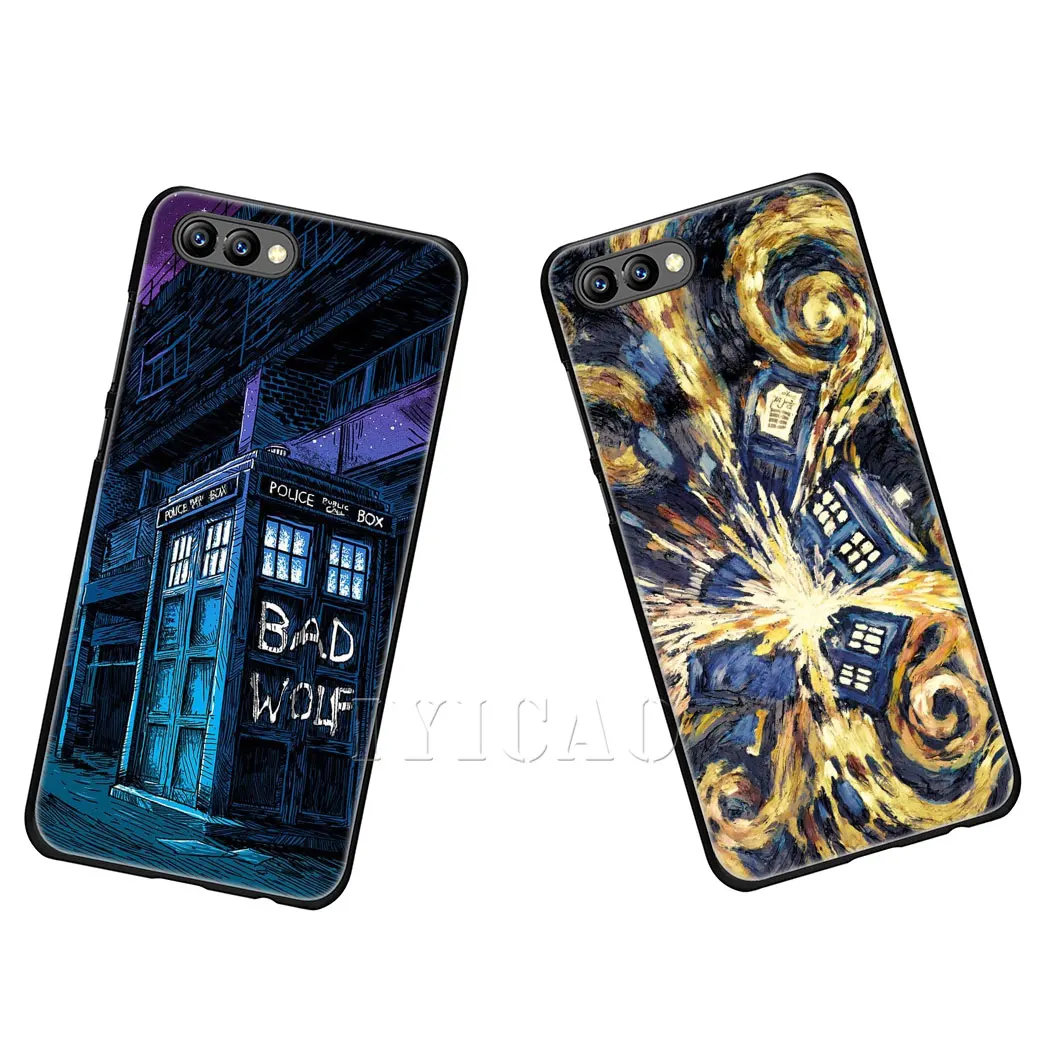 IYICAO Tardis Box Doctor Who Soft Phone Case for Huawei Honor 6A 7A 9X 20 Pro 7C 7X 8 9 10 Lite 8X 8C Note View | Мобильные телефоны