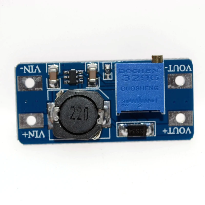 Штатив MT3608 регулируемый Повышающий Модуль 2А с MICRO USB 2в 24в до 5В 9В 12В 28В LM2577|step up|5v to