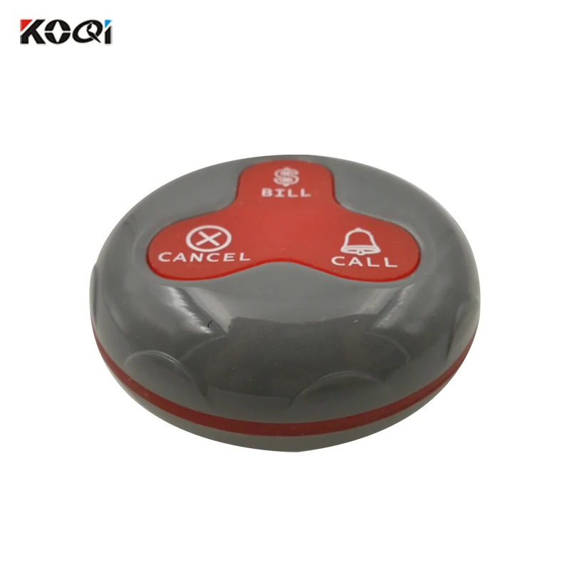 100% Водонепроницаемый гость зуммер колокол Системы 10 шт официант Caller звуковой