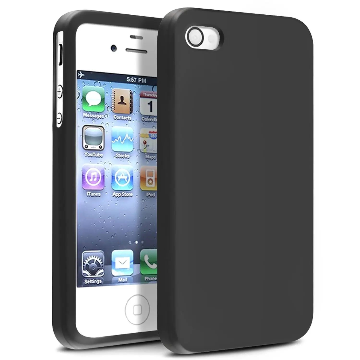 Szhxnor чехол для iphone 4 4S Бизнес противоударный Чехол Мягкий из термопластика