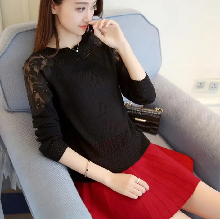 Korean Casual Pullover Women Sweater Winter Autumn Loose Knitted 2017 New Fashion | Женская одежда