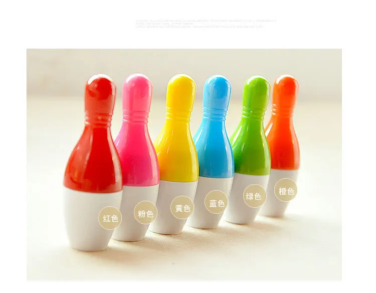 Creative small gifts ballpoint pen bowling retractable pill capsules were shipped | Компьютеры и офис