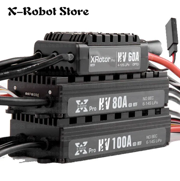 Оригинальный hobbywing XRotor pro HV V3 80A 100A ESC для DIY сельскохозяйственный многороторный
