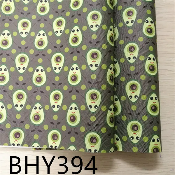 A4 20*33 см фруктовый принт Синтетическая кожа ткань для DIY аксессуары BHY392