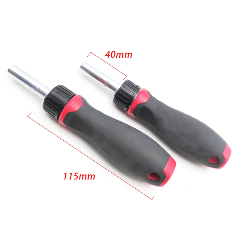1PC Multi-function Non-slip Reversible Ratchet Wrench Screwdriver Handle for 1/4"(6.35mm) Hex Shank Bit Cr-V | Инструменты