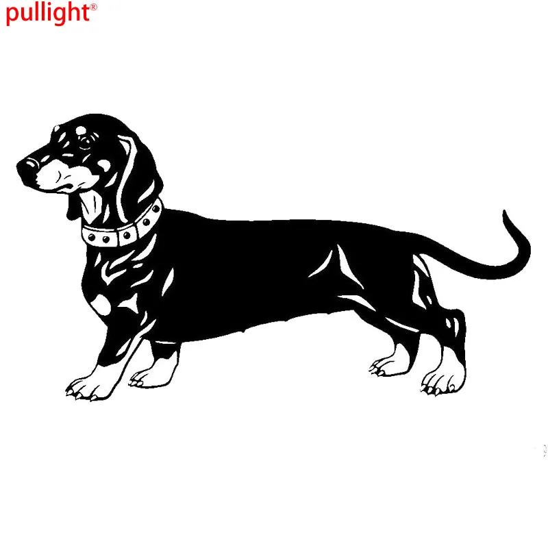 

Dachshund Dog Car Stickers Personality Creative Cute Waterproof Decals Motorcycle SUVs Car Styling Accessories