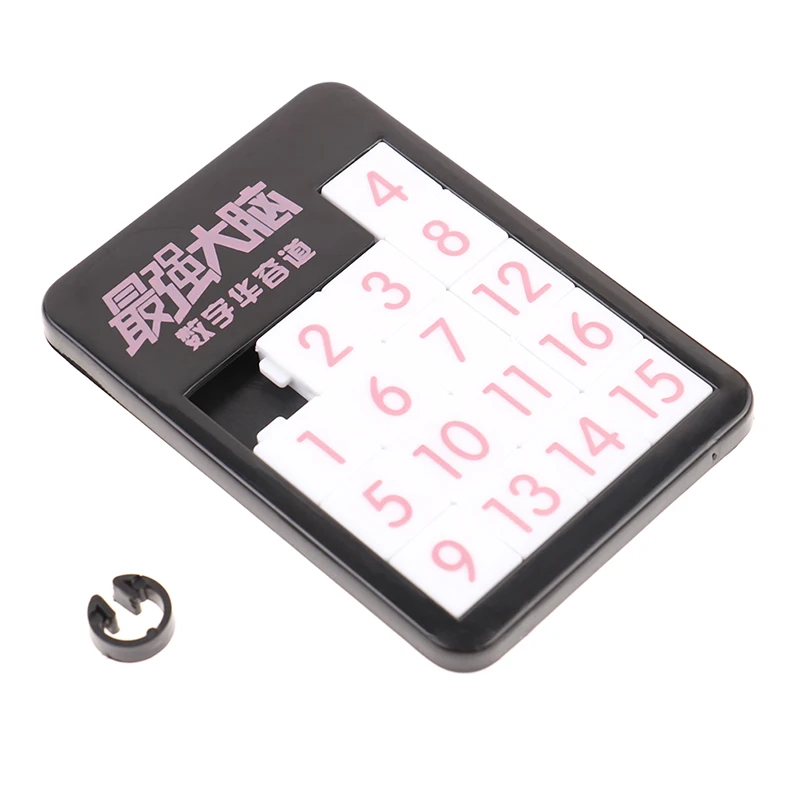 

5*7cm 1pcs 3D Slide Puzzle Jigsaw Game Toys Gift Plastic Building Numbers Alphabets LearningChildren's Educational Toy Puzzles