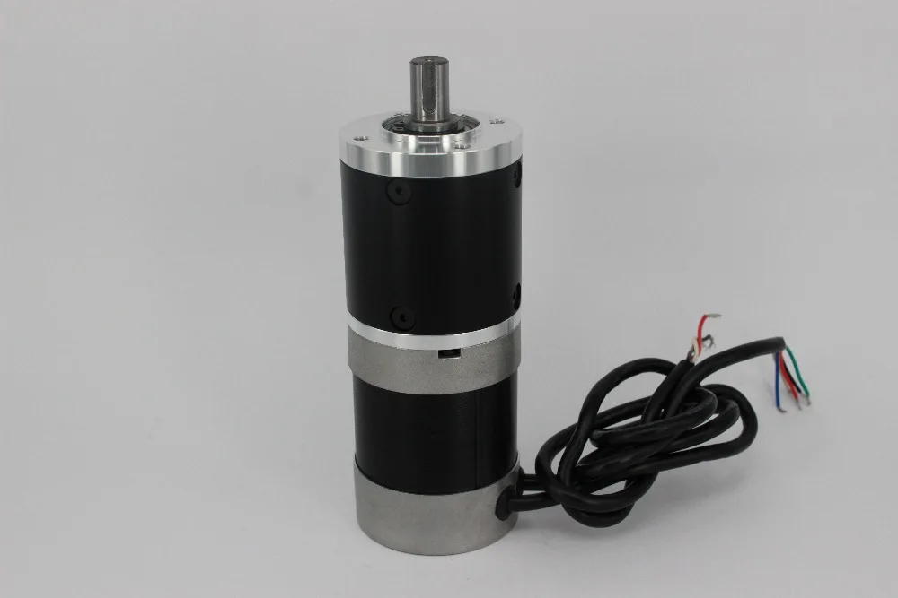 Двигатель постоянного тока мотор nema 23 100W шестерни DC бесщеточный мотор 24V bldc мотор планетарной понижающей коробкой соотношение 20:1