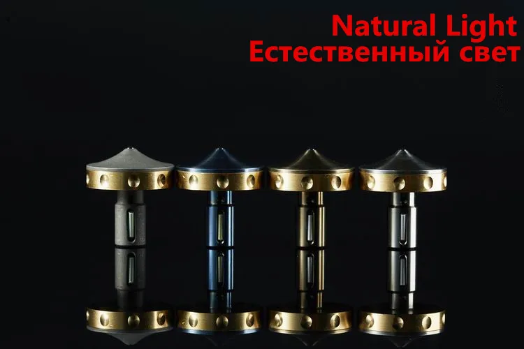 1 шт. портативный мини EDC гироскоп из титанового сплава креативный Настольный сбалансированный декомпрессионный игрушки может установить Тритий газовая трубка