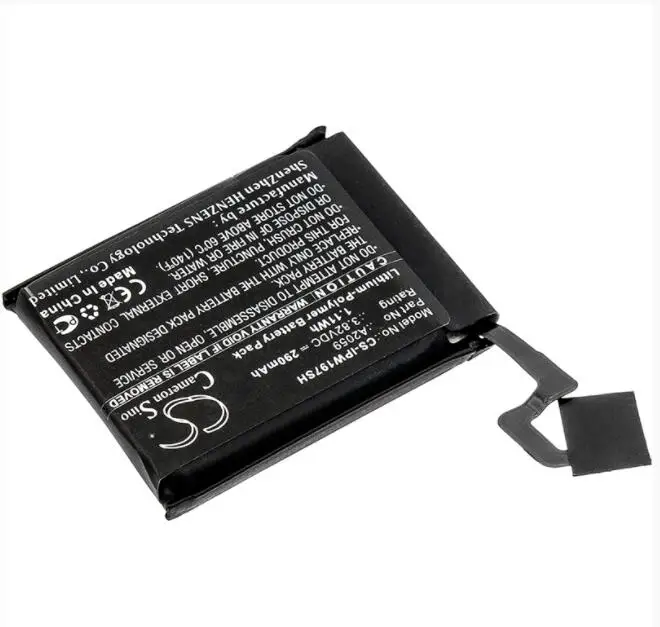 Аккумулятор Cameron Sino 290mAh для APPLE A1976 серии часов 4 44 мм A2059 батареи умных