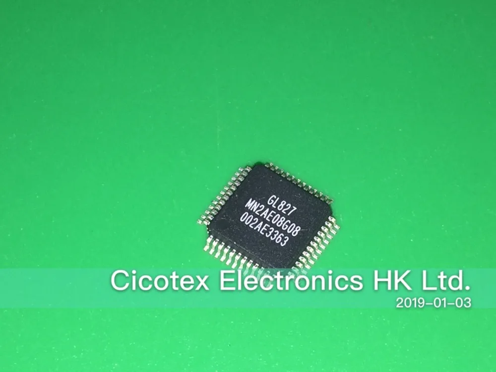 3 шт./лот GL827 LQFP48 электронные компоненты GL 827 USB 2 0 один слот SD/MMC/MS/SM/xD устройство для