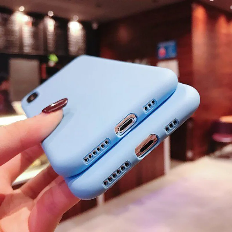 Матовый чехол ярких цветов для Vivo Y69 Y71 Y75 V7 Y79 Y81 Y83 мягкие силиконовые чехлы Y85 Y91 Y93