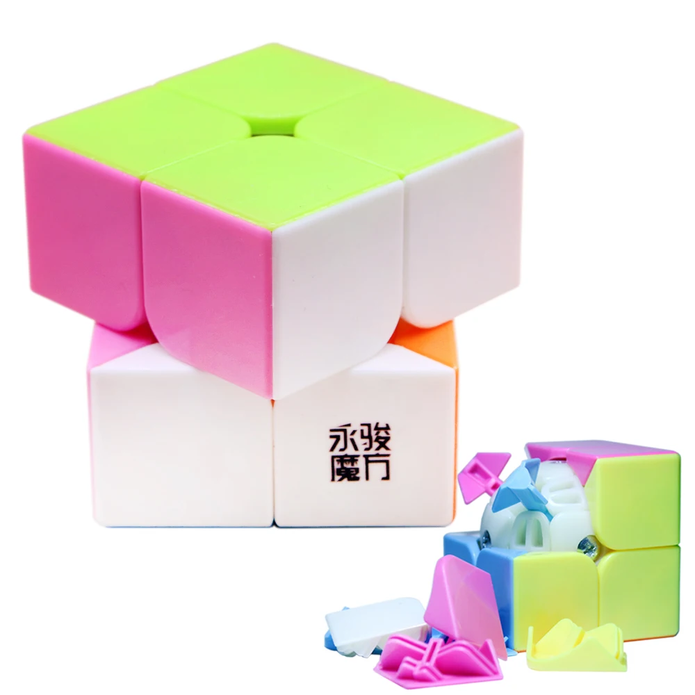 Скоростной Куб 5 см антистрессовые кубики MoYu QiYi YongJun 2*2*2 на 2x2x2 для детей