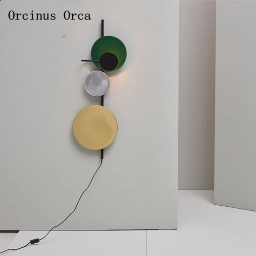 Постмодерн простой свет роскошный светодиодный настенный светильник