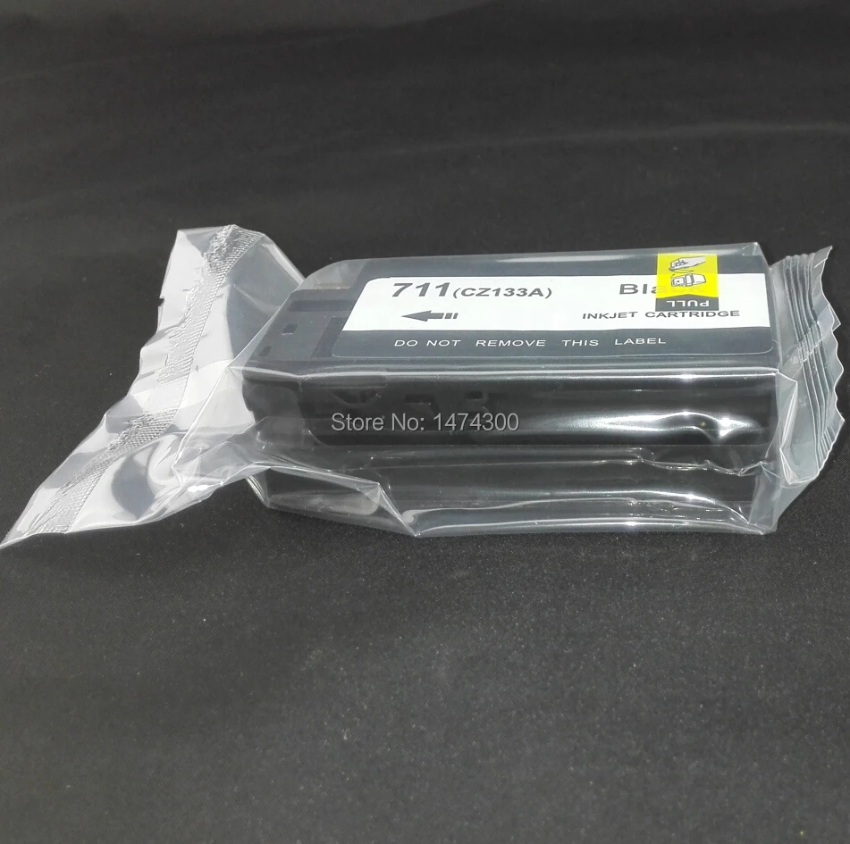XIMO 1 упаковка струйных картриджей для принтера hp 711 711XL черные чернила CZ133A HP DesignJet