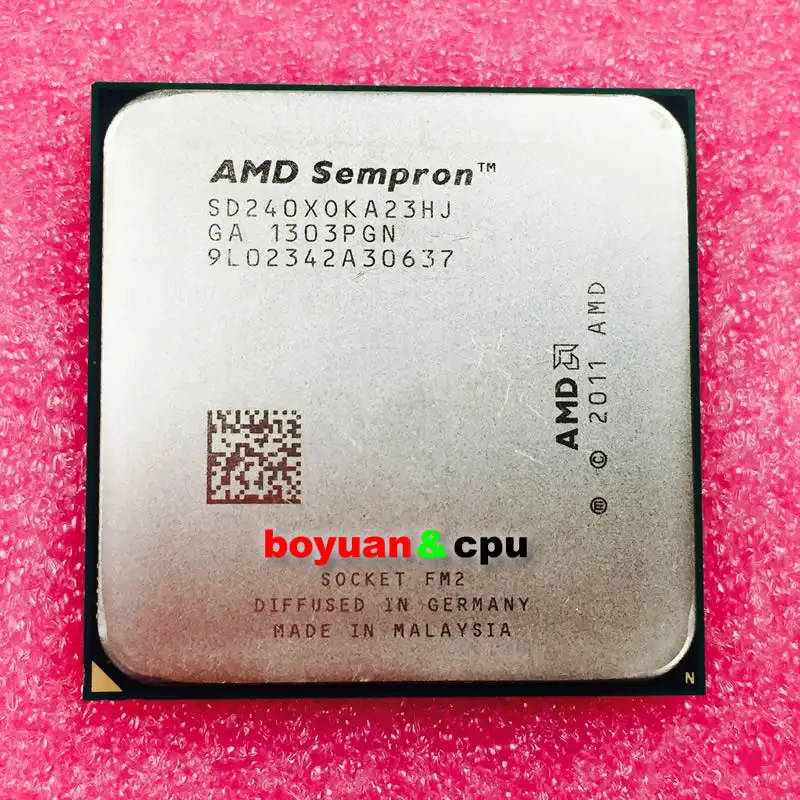 Двухъядерный процессор AMD X2 Sempron 240 2 9G SD240XOKA23HJ разъем FM2 | Компьютеры и офис