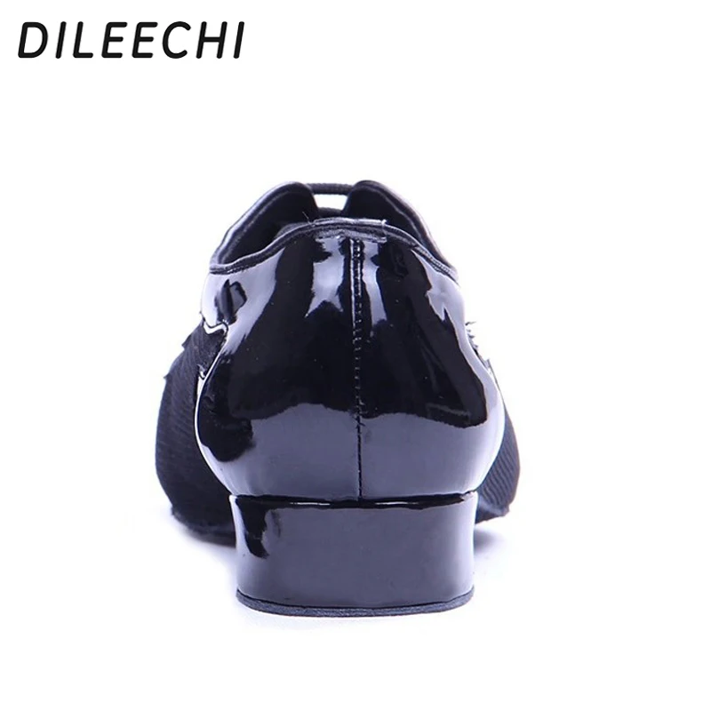 DILEECHI Новое поступление Мужская обувь для современных танцев взрослых черная