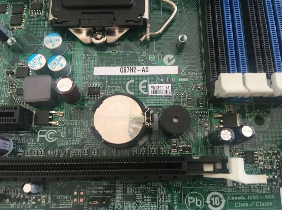Для ACER X6610 X6610G настольная материнская плата Q67H2-AD LGA1155 протестированная полностью