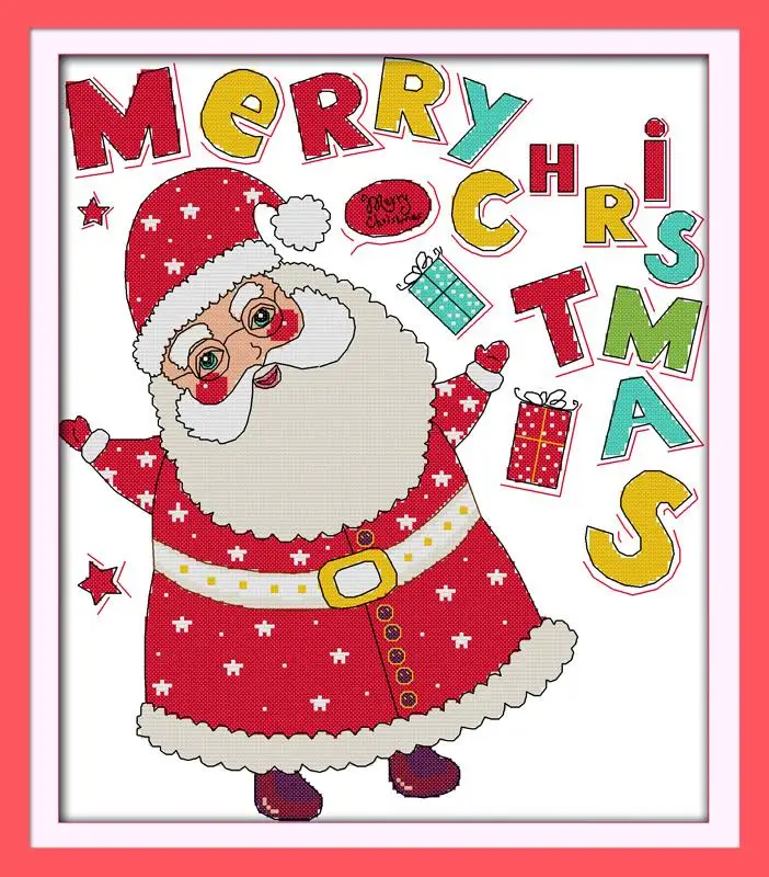 C230 Joy Sunday Christmas Серия Холст DMC Счетный Китайский Набор для вышивки крестом Печатный Набор для вышивки крестом вышивка рукоделие - Цвет: C230