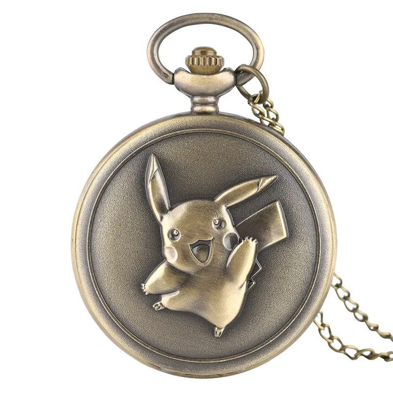 

Fashion Kawaii Collection Pocket Watches Stylish Necklace for Children Kids Boys Girls Men Women Christmas Gift